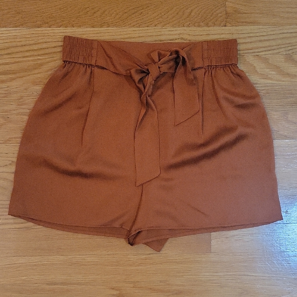 Bar III High Waist Brown Short